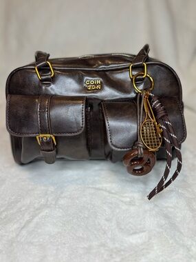 Viral Vintage double pocket Boston
Bag